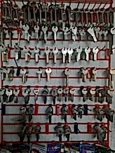 Ham işlenmemiş anahtarlar